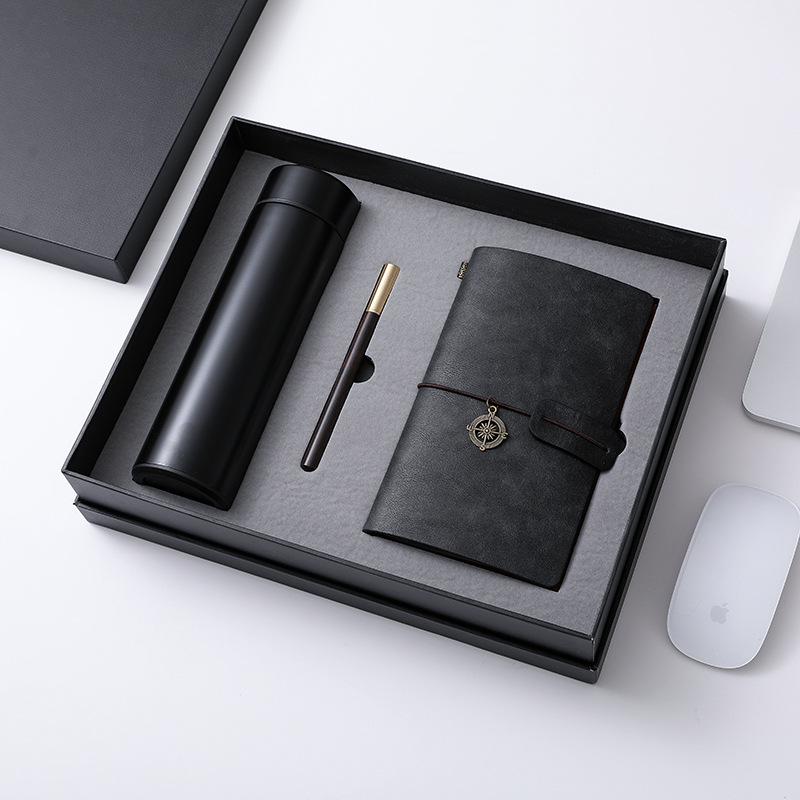 2024 Luxury Custom Logo Office Gift Set Notebook Pen Cup Sets, Personalized Promotion